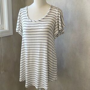 A.N.A. A New Approach tie back cute top